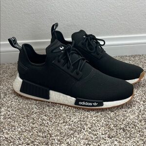 adidas gazelle silver green womens Shop Black Mens NMD R1 Lace Up Sneakers – Shoebacca main image 1